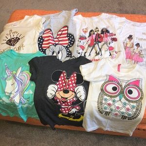A set of shirts